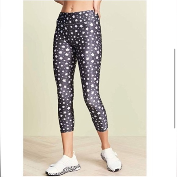 NWT TEREZ Star Light Tall Band Capri Leggings In Starlight XL - Picture 2 of 5